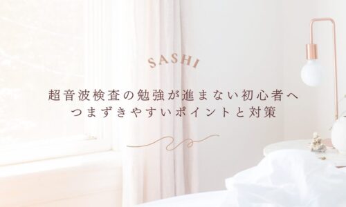 超音波検査の勉強が進まない初心者向けの対策ポイント解説