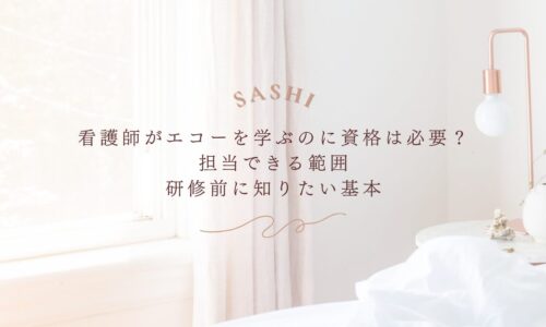 看護師がエコーを学ぶ資格と研修前の基本知識