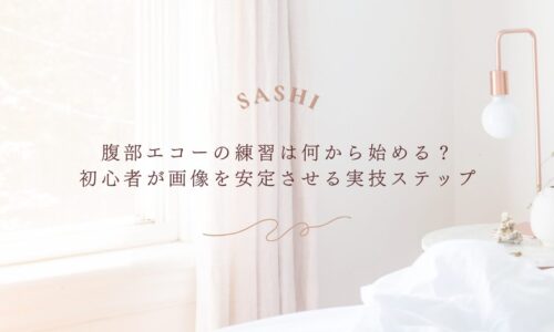腹部エコー練習を始める初心者向け実技ステップ