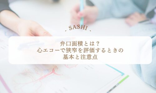 弁口面積で心エコー狭窄を評価する基本と注意点